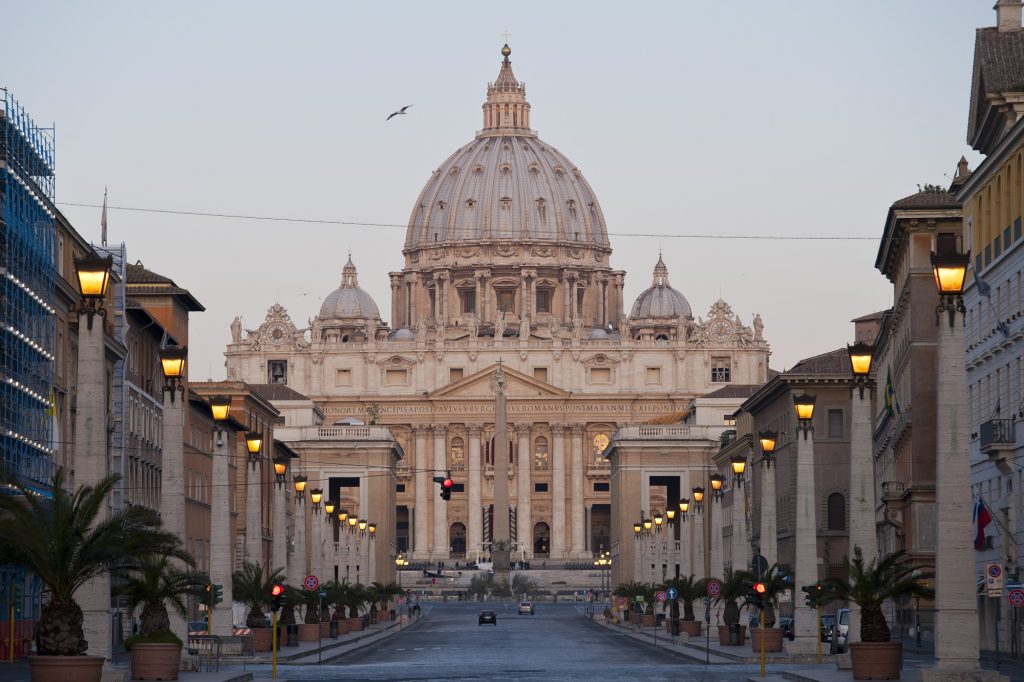 Black Smoke for the New Pope’s First Speech